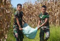 Danrem 012/TU, Kolonel Inf Benny Rahadian, S.E., M.Han., menginstruksikan seluruh jajarannya untuk memanfaatkan lahan tidur yang tersedia