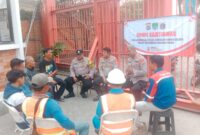 Kanit Binmas Polsek Kawasan Sunda Kelapa kembali mengadakan kegiatan Ngopi Kamtibmas di Marina Batavia Pelabuhan Sunda Kelapa