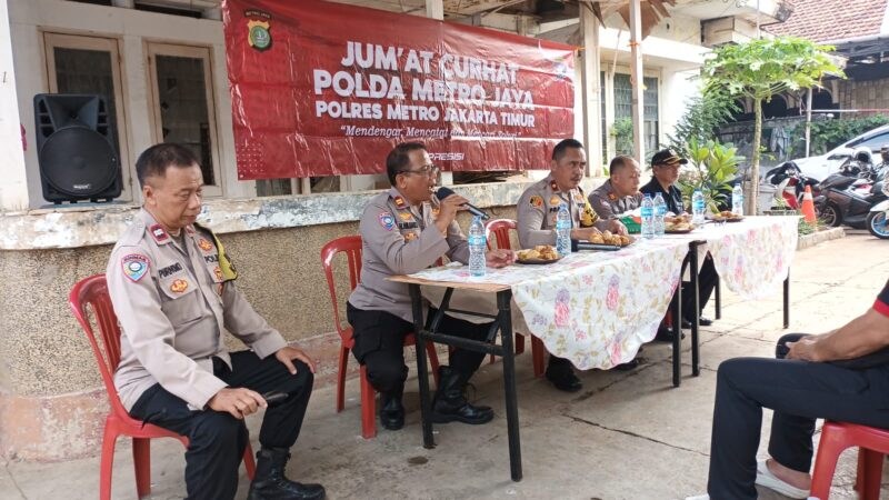 Kegiatan “Jumat Curhat” yang dipimpin Kapolsek Matraman, Kompol Suprasetyo, S.H., telah berlangsung hangat dengan menghadirkan dialog terbuka