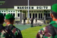 Korem 012/Teuku Umar menggelar Upacara Peringatan Hari Pahlawan ke-79 tahun 2024