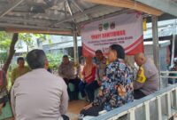 Polsek Kawasan Sunda Kelapa kembali mengadakan kegiatan Ngopi Kamtibmas di Rusun Muara Angke