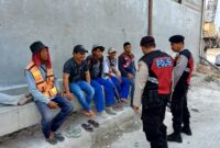 Patroli dialogis Unit Samapta di wilayah hukum Polsek Kawasan Sunda Kelapa Polres Pelabuhan Tanjung Priok