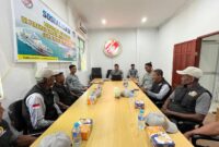Stasiun Bakamla Tanjung Balai Karimun (TBK) mengadakan Sosialisasi Pencegahan Penyelundupan terhadap Relawan Penjaga Laut Nusantara