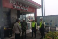 Aiptu Fardiyanto sebagai Bhabinkamtibmas Kawasan Pertamina Marine Polsek Kawasan Kali Baru Polres Pelabuhan Tanjung Priok melaksanakan sambang