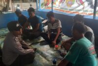 Brigadir Tegar sebagai Bhabinkamtibmas Kawasan Pelabuhan Marunda Polsek Kawasan Kali Baru Polres Pelabuhan Tanjung Priok melaksanakan sambang