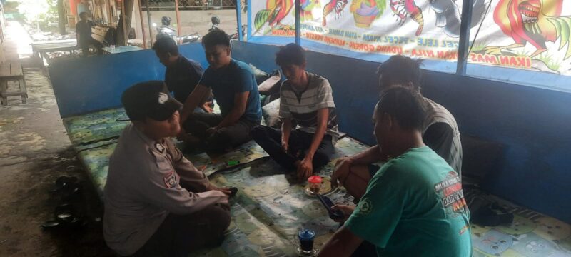 Brigadir Tegar sebagai Bhabinkamtibmas Kawasan Pelabuhan Marunda Polsek Kawasan Kali Baru Polres Pelabuhan Tanjung Priok melaksanakan sambang