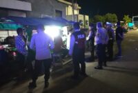 Polsek Kawasan Sunda Kelapa Polres Pelabuhan Tanjung Priok menggelar patroli rutin malam hari di sejumlah titik rawan