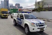 Polres Pelabuhan Tanjung Priok melaksanakan kegiatan pengamanan dan pengawalan pendistribusian logistik Pilkada 2024