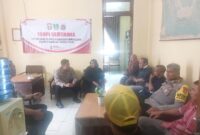 Ngopi Kamtibmas Ajak Warga Jaga Persatuan dan Kesatuan Pasca Pemungutan Suara