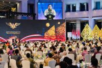 Panglima TNI Jenderal TNI Agus Subiyanto menghadiri Pertemuan Tahunan Bank Indonesia (PTBI) Tahun 2024