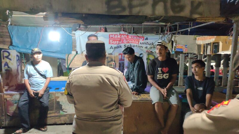 Polsek Kawasan Sunda Kelapa Polres Pelabuhan Tanjung Priok hadir memastikan keamanan dan kenyamanan masyarakat
