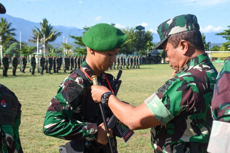 Pangdam XVIII/Kasuari, Mayjen TNI Haryanto, S.I.P., M.Tr.(Han)., dalam amanatnya saat membuka secara langsung upacara perlombaan