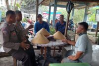 Polsek Kawasan Sunda Kelapa Polres Pelabuhan Tanjung Priok, berupaya memberikan dukungan kepada masyarakat dan para petani ikan