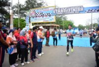 Badan Keamanan Laut Republik Indonesia (Bakamla RI) sukses menyelenggarakan acara Fun Run 10K dan 5K, di Sport Center Pantai Panjang