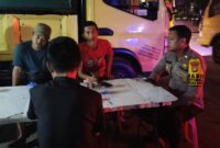Polsek Muara Baru Polres Pelabuhan Tanjung Priok melaksanakan kegiatan sambang Kamtibmas