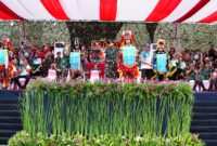 Panglima TNI Jenderal TNI Agus Subiyanto secara resmi membuka Military Style Drum Corps Competition Panglima TNI Cup Tahun 2024