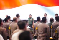 Panglima TNI menghadiri Rakor Lintas Sektoral kesiapan Operasi Lilin 2024 dalam rangka Pengamanan Natal 2024 dan Tahun Baru 2025