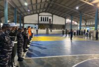 Apel pembukaan posko penyelenggaraan angkutan laut Natal 2024 dan Tahun Baru 2025, berempat di tempat pelelangan ikan (TPI) Muara Angke