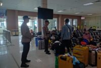 Polsubsektor Kawasan Pelni Polres Pelabuhan Tanjung Priok melaksanakan pengamanan Natal 2024 dan Tahun Baru 2025 (Nataru)