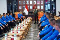 Panglima TNI Jenderal TNI Agus Subiyanto menerima Audiensi dan tatap muka dengan perwakilan 28 siswa-siswi SMA Taruna Nusantara