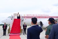 Panglima TNI Jenderal TNI Agus Subiyanto mengantar Presiden RI Prabowo Subianto melaksanakan agenda kunjungan kenegaraan ke Luar Negeri