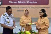 Bakamla RI melalui jajaran Dharma Wanita Persatuan (DWP), adakan Syukuran pada puncak peringatan Hari Ulang Tahun (HUT) ke-25 DWP