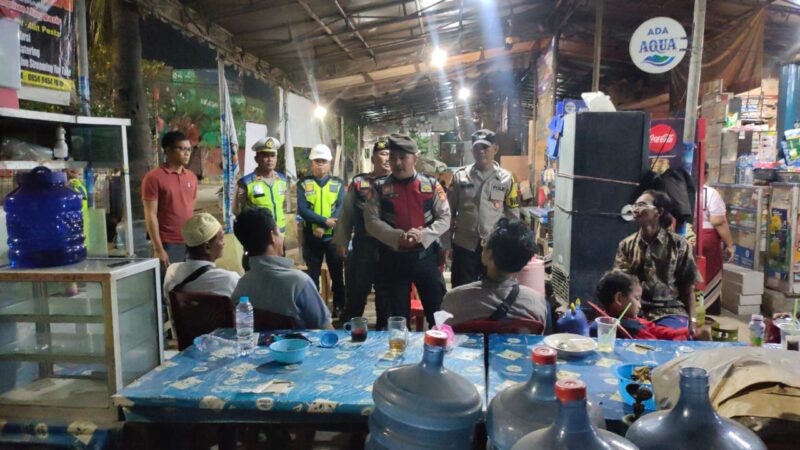 Polsek Kawasan Sunda Kelapa Polres Pelabuhan Tanjung Priok menggelar patroli KRYD (Kegiatan Rutin Yang Ditingkatkan)