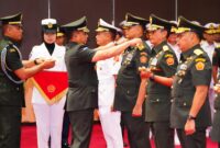 Panglima TNI Jenderal TNI Agus Subiyanto memimpin upacara Serah Terima Jabatan (Sertijab)