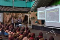 Unit Lantas Polsek Kawasan Kali Baru gencar melaksanakan program Polisi Peduli Pendidikan