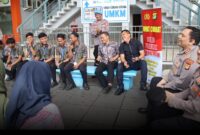 Kapolres Pelabuhan Tanjung Priok AKBP Dr. Martuasah Hermindo Tobing, S.I.K., M.H., menggelar kegiatan Jumat Curhat