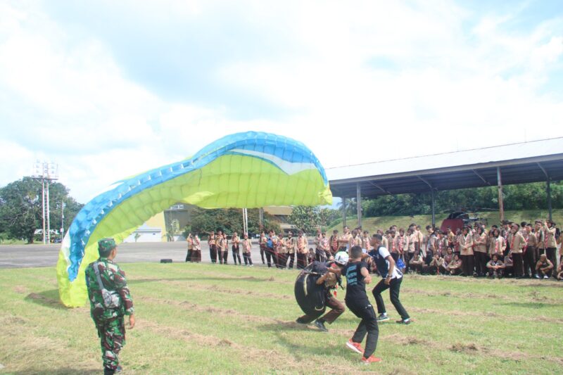Lanud Sultan Hasanuddin menggelar Sosialisasi Krida Pramuka Saka Dirgantara yang diikuti 115 peserta