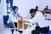 Sebanyak 97 Calon Siswa (Casis) Tamtama PK Gelombang I Angkatan ke-89 Tahun Anggaran 2025, melaksanakan tes skrining