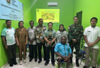 Dandim 1715/Yahukimo, Letkol Inf Tommy Yudistyo, S.Sos., M.Han, baru-baru ini melaksanakan kegiatan evaluasi dan dengar pendapat