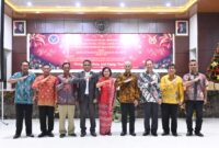 Natal bersama yang diselenggarakan keluarga besar Persatuan Putra Putri Angkatan Udara (PPPAU), bertempat di Gedung Serba Guna Lanud Sultan Hasanuddin