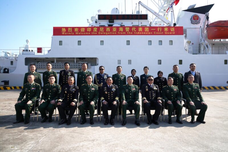 High Level Meeting antara Kepala Bakamla RI, Laksdya TNI Dr. Irvansyah, S.H., M.Tr.Opsla., dengan China Coast Guard