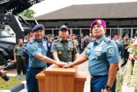 Panglima TNI Jenderal TNI Agus Subiyanto meresmikan Gedung Trisula Barak Siaga Detasemen Jalamangkara (Denjaka) dan menyerahkan Kendaraan Khusus