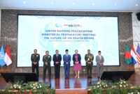 Pusat Misi Pemeliharaan Perdamaian (PMPP) TNI didaulat menjadi tuan rumah penyelenggaraan UN Peacekeeping Ministerial Preparatory Meeting