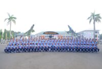 Panglima Komando Operasi Udara II Marsda TNI Deni Hasoloan S., menghadiri acara Rapat Kerja Teknis (Rakernis) Komando Operasi Udara Nasional