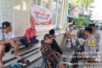 Polsek Kawasan Sunda Kelapa Polres Pelabuhan Tanjung Priok menggelar kegiatan Ngopi Kamtibmas di Mushola Nurul Hidayah