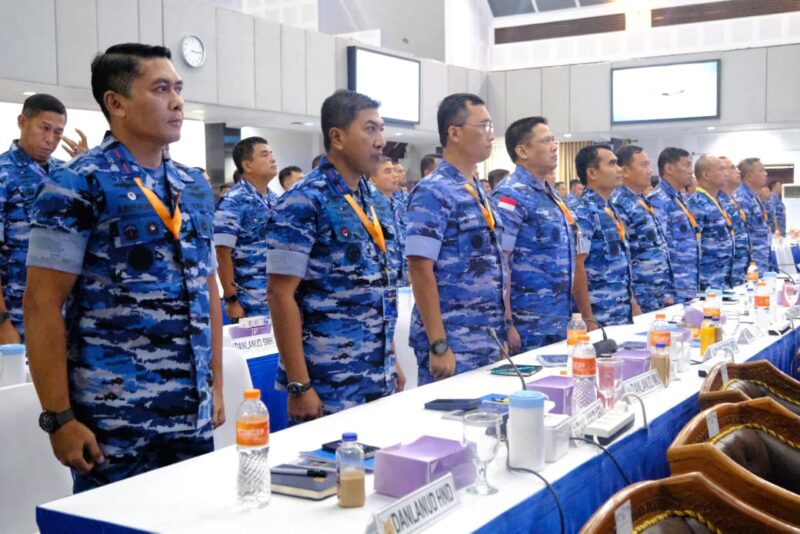 Komandan Lanud Sultan Hasanuddin Marsma TNI Arifaini Nur Dwiyanto, M.Han., menghadiri Rapat Pimpinan (Rapim) TNI Angkatan Udara Tahun 2025