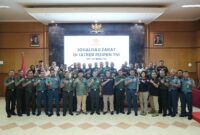 Kepala Pusat Pembinaan Mental (Kapusbintal) TNI Brigjen TNI Tornado, S.Sos., M.M., memberikan sosialisasi mengenai mekanisme pengelolaan zakat