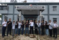 Bakamla RI menggelar kegiatan pembinaan bagi puluhan Relawan Penjaga Laut (Rapala) di Pangkalan Bakamla Batam, Jl. Jembatan 3, Kota Batam