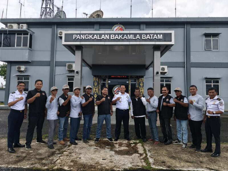 Bakamla RI menggelar kegiatan pembinaan bagi puluhan Relawan Penjaga Laut (Rapala) di Pangkalan Bakamla Batam, Jl. Jembatan 3, Kota Batam