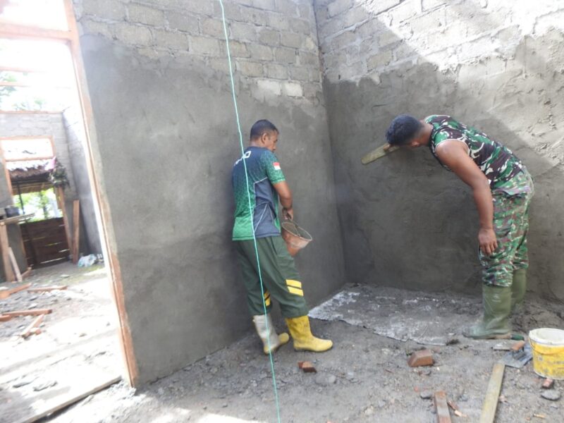 Satuan Tugas TNI Manunggal Membangun Desa (TMMD) Reguler ke-123 Tahun Anggaran 2025 dari Kodim 1510/Sula