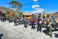 Dansatgas juga memerintahkan untuk personel yang tidak beragama Kristen untuk melaksanakan Pam bersama dengan Brimob Polda Sulut