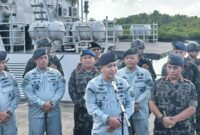 Konferensi pers terkait penangkapan dua Kapal Ikan Asing (KIA) berbendera Vietnam yang terbukti melakukan kegiatan illegal fishing