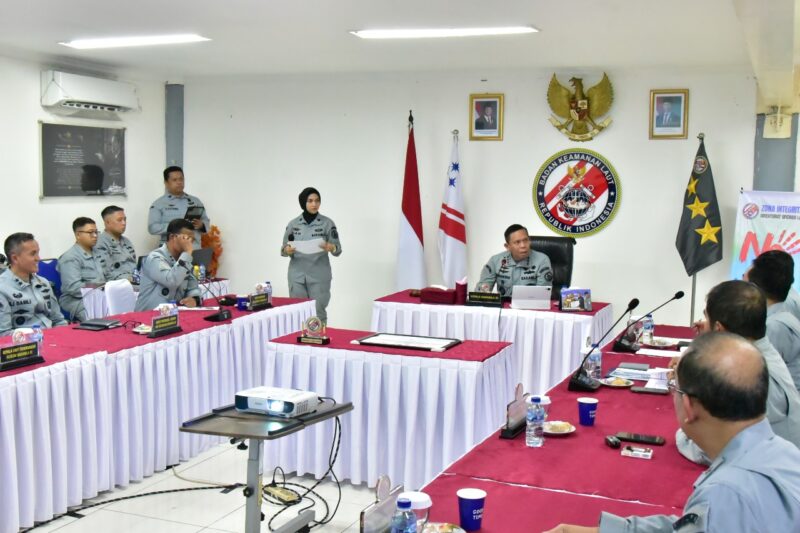 Bakamla RI secara resmi menggelar Pembukaan Patroli Bersama Tahun 2025 yang dipimpin oleh Kepala Bakamla RI