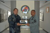 Kepala Zona Bakamla Barat Laksma Bakamla Bambang Trijanto, menerima kunjungan dari Consulate of the United States of America