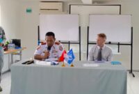 Bakamla RI bekerja sama dengan United Nations Office on Drugs and Crime (UNODC) menggelar latihan Visit, Board, Search and Seizure (VBSS)