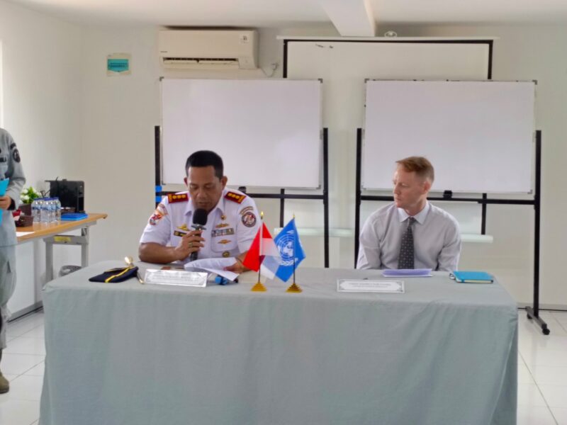 Bakamla RI bekerja sama dengan United Nations Office on Drugs and Crime (UNODC) menggelar latihan Visit, Board, Search and Seizure (VBSS)